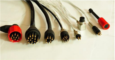 Conector elétrico à prova d'água de plástico de borracha série WM